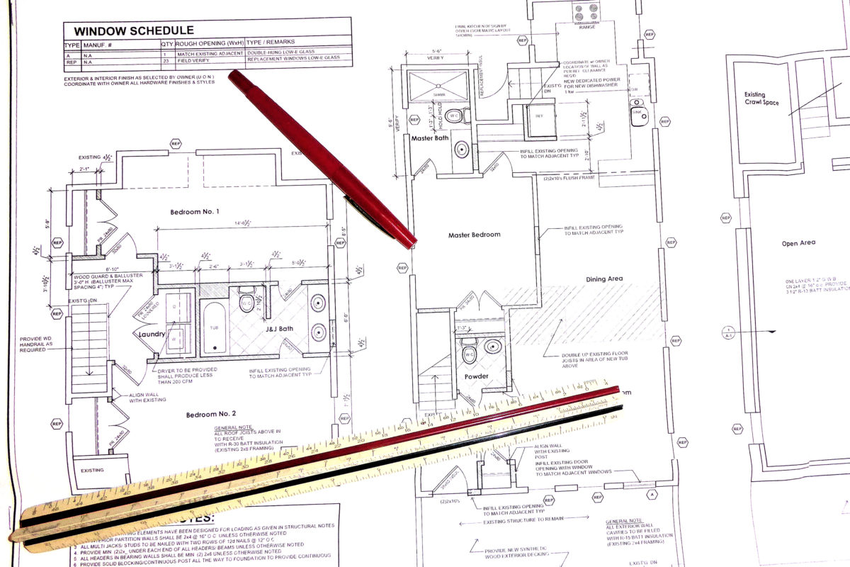 What is the difference between Design Drawings and Construction